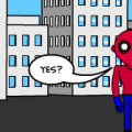 tony montana vs. spiderman