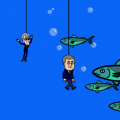 The Leader De-Baits