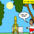 'banana man:park'