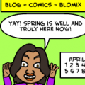 Vi's Blomix - April 2