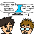 'Bitstrips Friending'