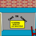 Uzi needs caffeine!
