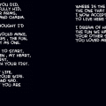 'YOU LOVED ME ONCE'
