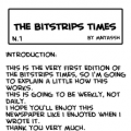 'THE BITSTRIPS TIMES' n.1