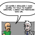'Geekazine and Einstein'