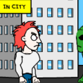 BITSTRIPS DESTROYER VS. ALIEN