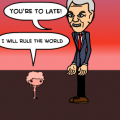 Fluffy and George Bush