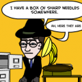 'Herr Flick play's a record'