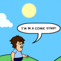 Dude, I'm in a Comic!