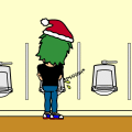 A wee bit of toilet humor