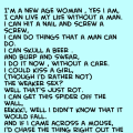 'New age woman'