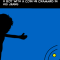 'Boy With a Coin. End'