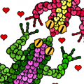 Froglet finds love